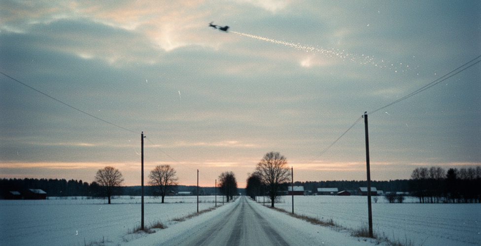 Santa and his sleigh