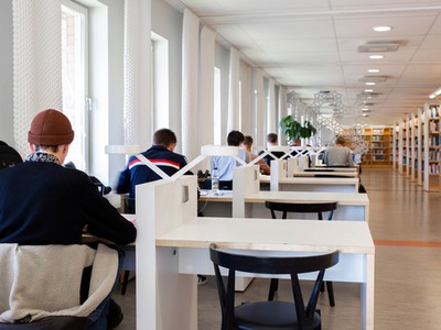 Biblioteket studiemiljö