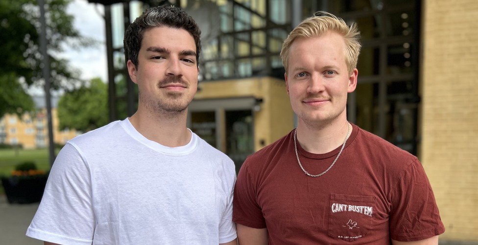Emanuel Nauclér och Arvid Gillström