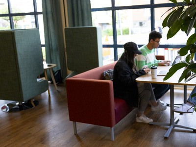 Biblioteket Vardagsrummet