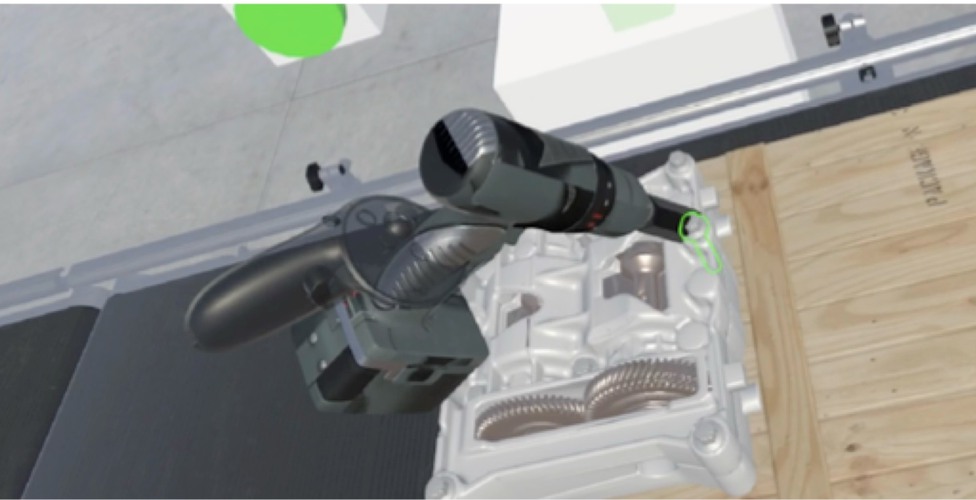 Visuell monteringsinstruktion via VR